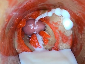 深入小穴的摄像头玩具捕捉到精液喷射剂量 korean gay porn website