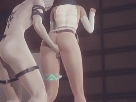 原神男同3D - 温迪&岩神舔肛&指交无码 - 日本亚洲漫画动漫游戏色情基佬伪娘 japan gay piss porn