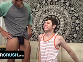 饥渴的焦糖肤色猛男Amone Bane内射无聊的继弟Dakota Lovell - BrotherCrush korean gay massage porn