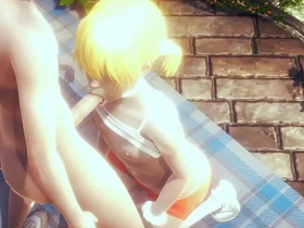 Yaoi伪娘 - Fer被另一伪娘口交肛交 - 变装日本亚洲动漫游戏男同 porn gay asia