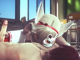 男同伪娘 - 教室狐狸伪娘做爱 - 伪娘变装日本亚洲漫画动画电影游戏色情片 gay japan group porn