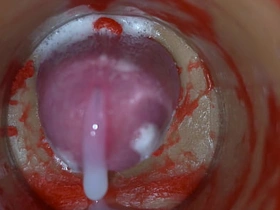 内射实录——体内镜头捕捉男性深喉射精 gay porn chinese abs