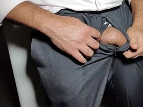 YURI GACHO - 发情的老板当众打飞机射精 - 帅哥在大家面前撸大鸡巴狂射 hot asian gay men sex videos