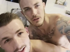 ChristianWilde: 大鸡巴Christian Wilde专业地舔Lane Colten的屁眼 hot guys porn gay