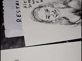 快速素描中给女人奶子喷上精液作为收尾 asian army gay sex videos