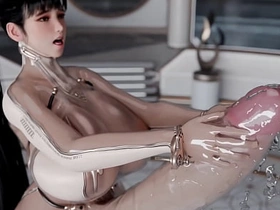 肥臀Ana肛交她的变性继女，Eve打飞机并把精液射满她的西装 japan vintage gay porn