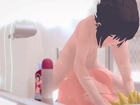 火影忍者BL-佐助在浴缸里干鸣人-亚洲日本动漫同人基情色情 uncensored japanese gay porn