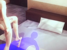 妖艳绿发女装少年惊艳技巧 - 日本亚洲漫画风男同色情 chinese big dick gay porn